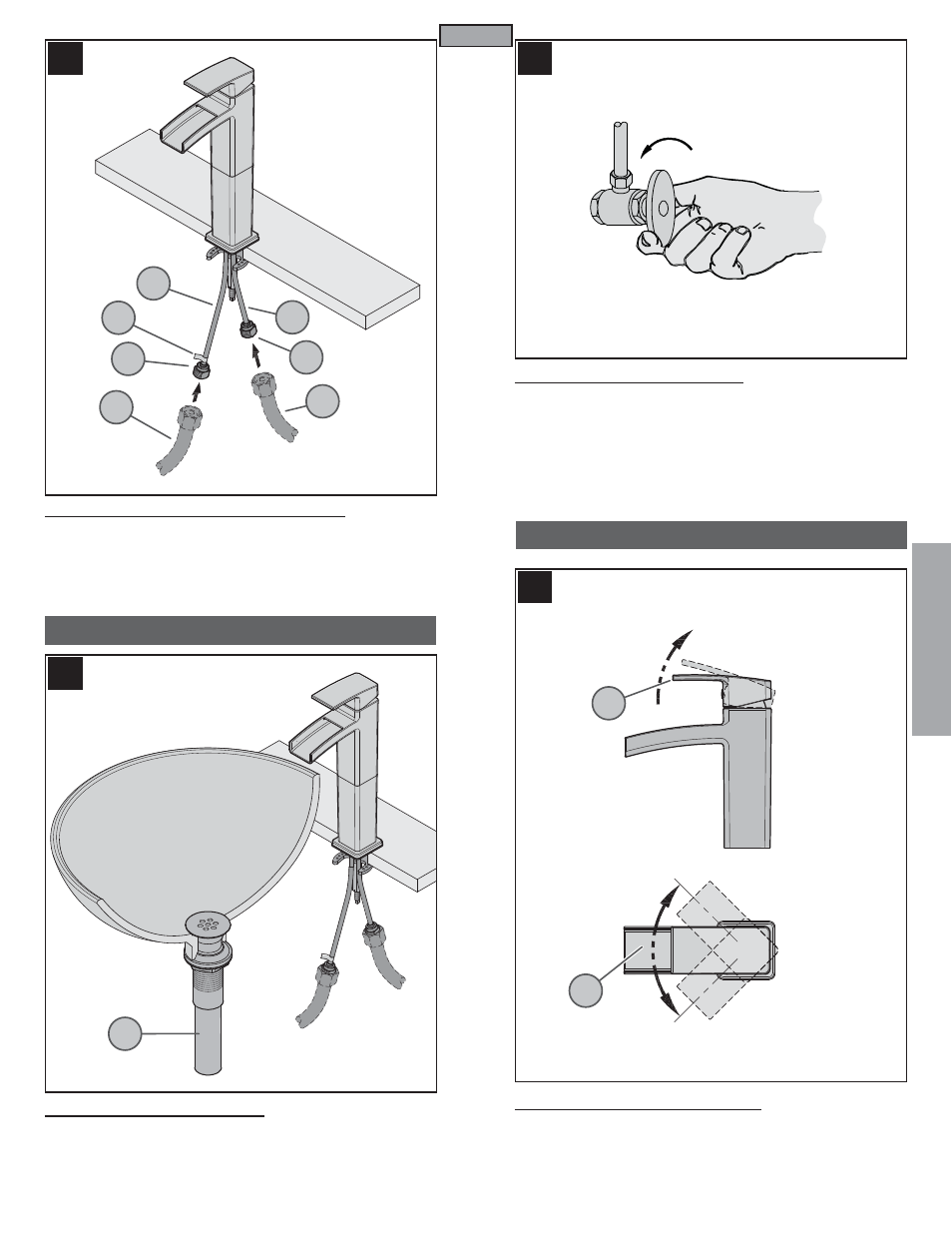 Fr a n fran çç a is ais | Pfister T40-DF0C User Manual | Page 9 / 12