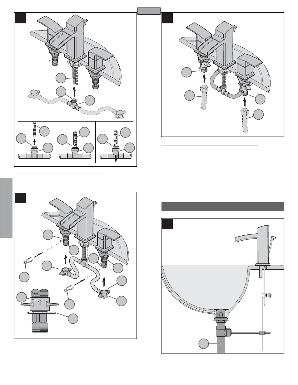 Fr a n fran çç a is ais | Pfister T49-DF0C User Manual | Page 12 / 14