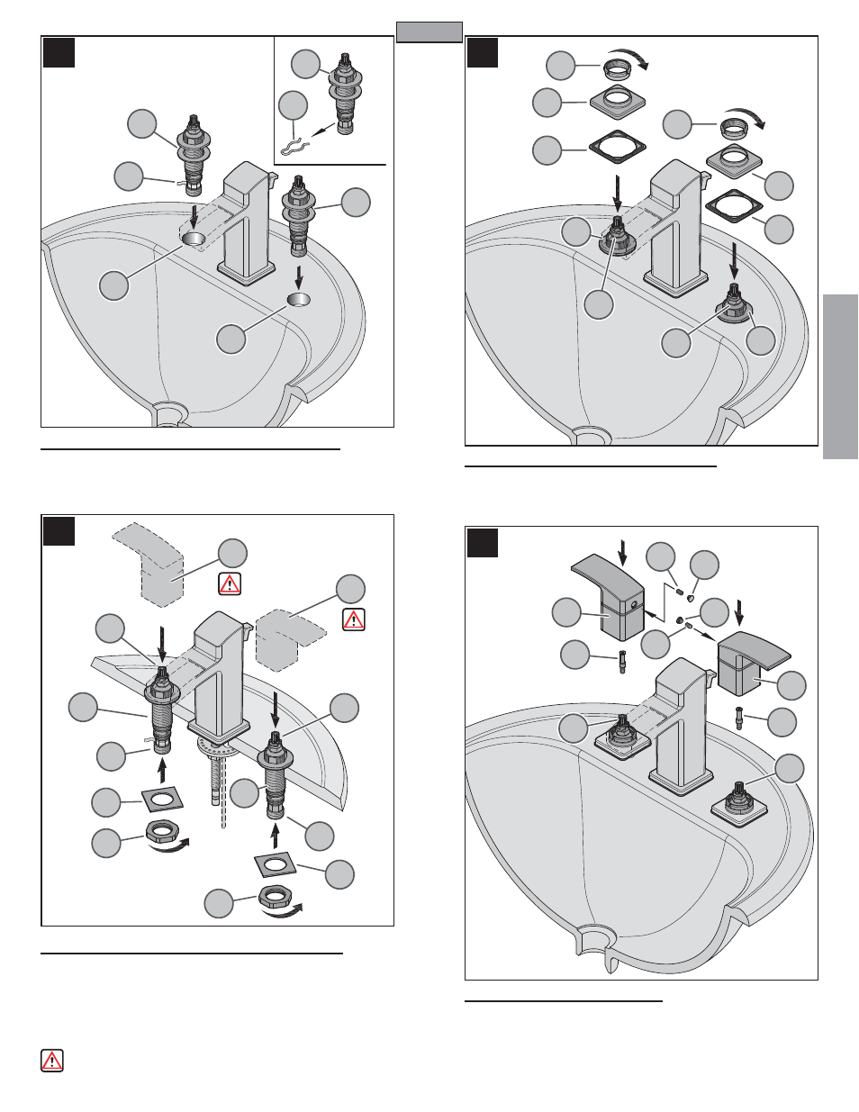 Es p a esp a ññ o l ol | Pfister T49-DF0C User Manual | Page 7 / 14