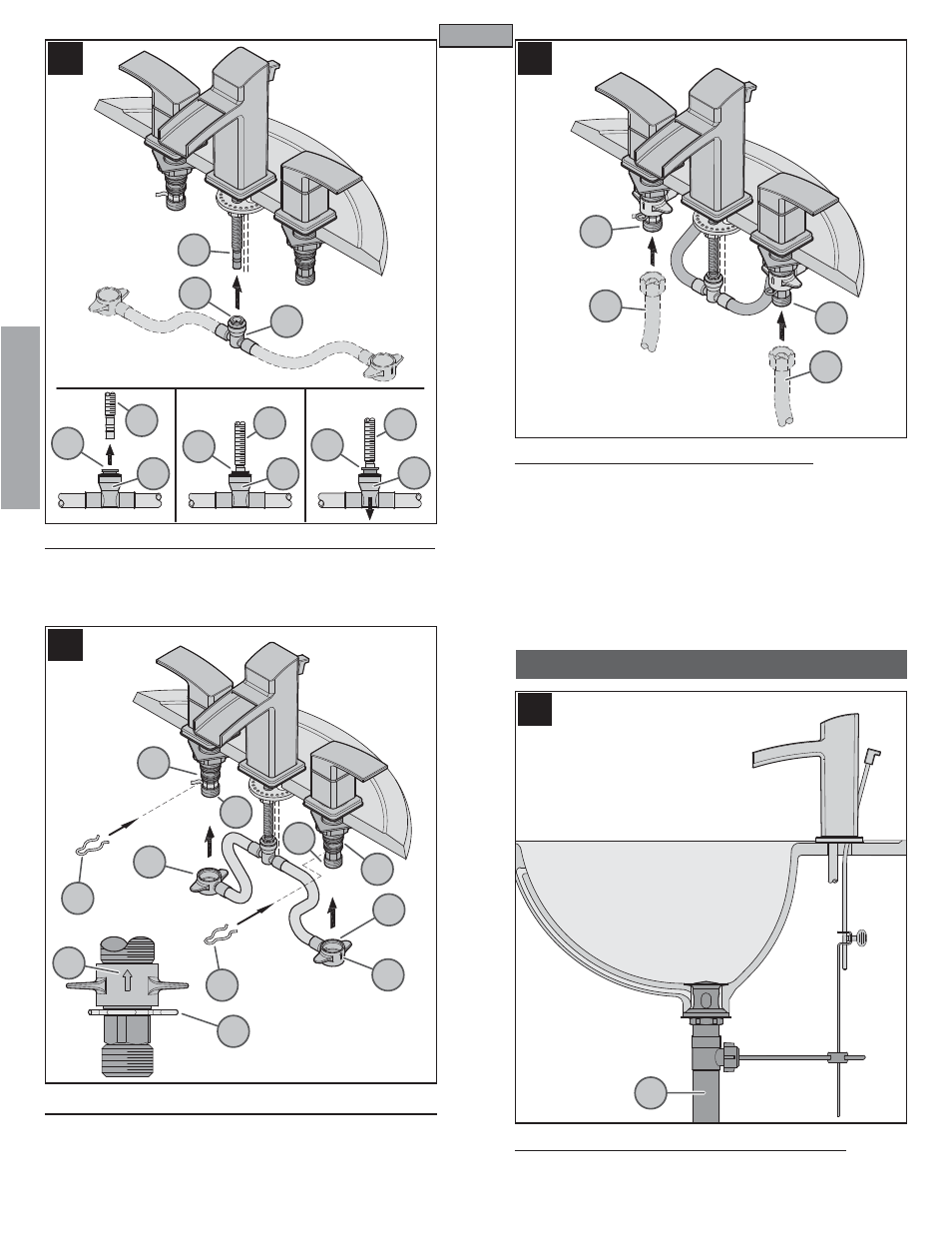 Es p a esp a ññ o l ol | Pfister T49-DF0C User Manual | Page 8 / 14