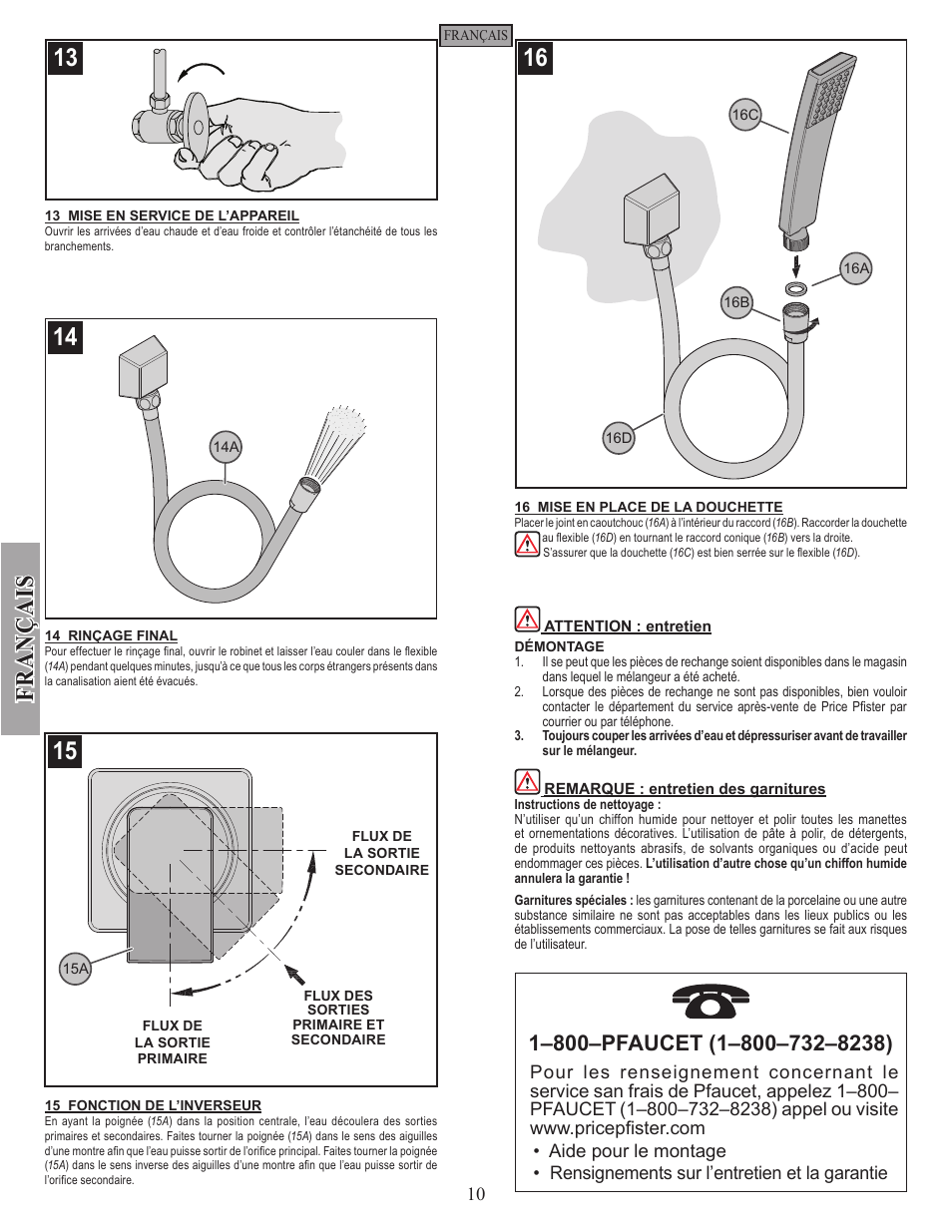 Pfister 016-2DFC User Manual | Page 10 / 12
