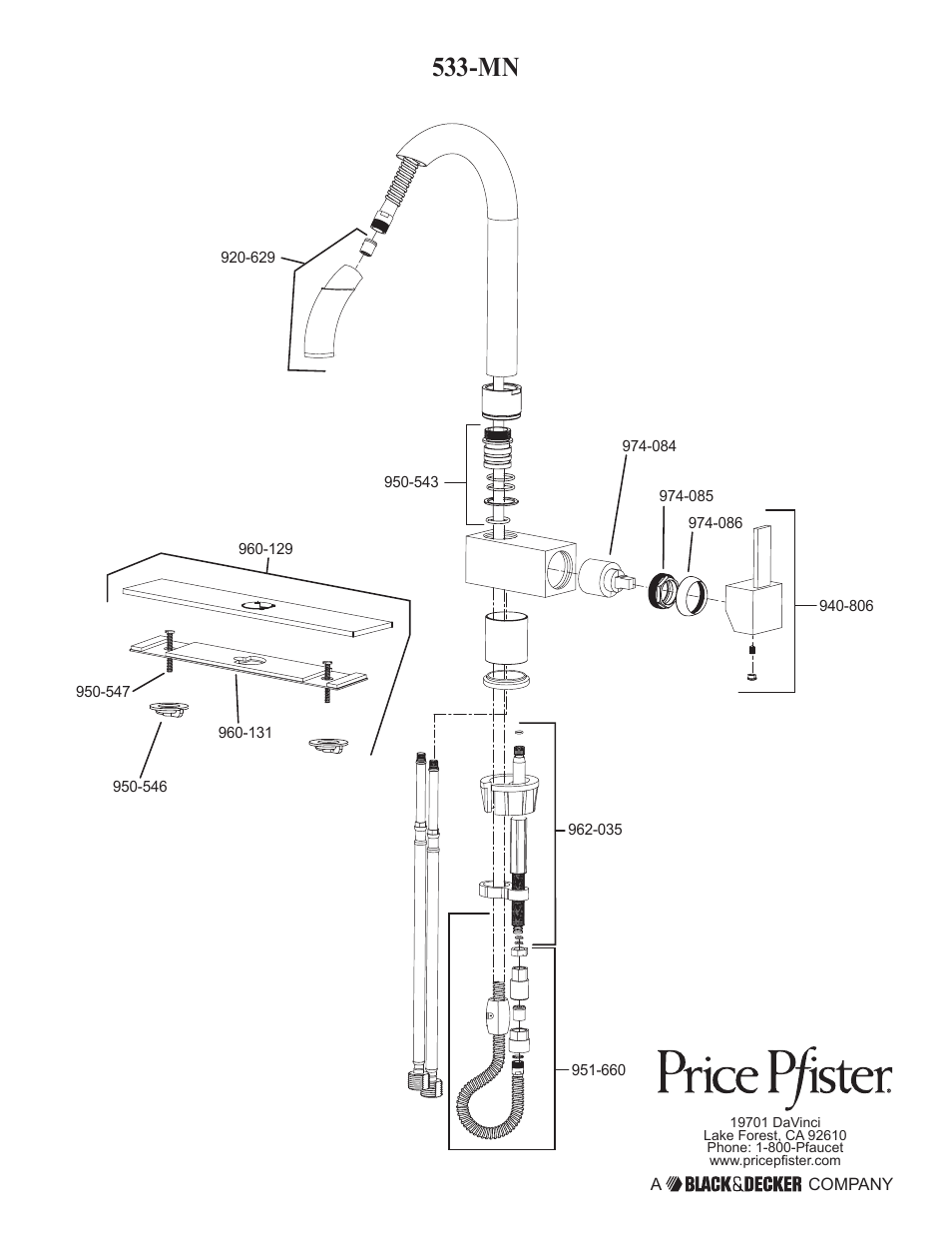Pfister E533-MNFC User Manual | Page 18 / 18