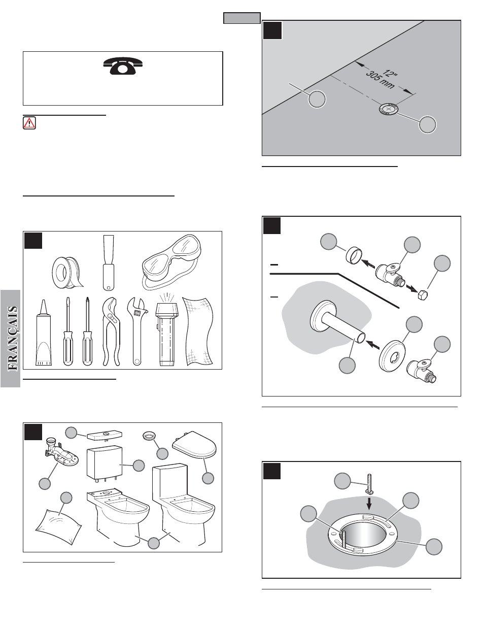 Fr a n fran çç a is ais | Pfister VTP-E10W User Manual | Page 10 / 14