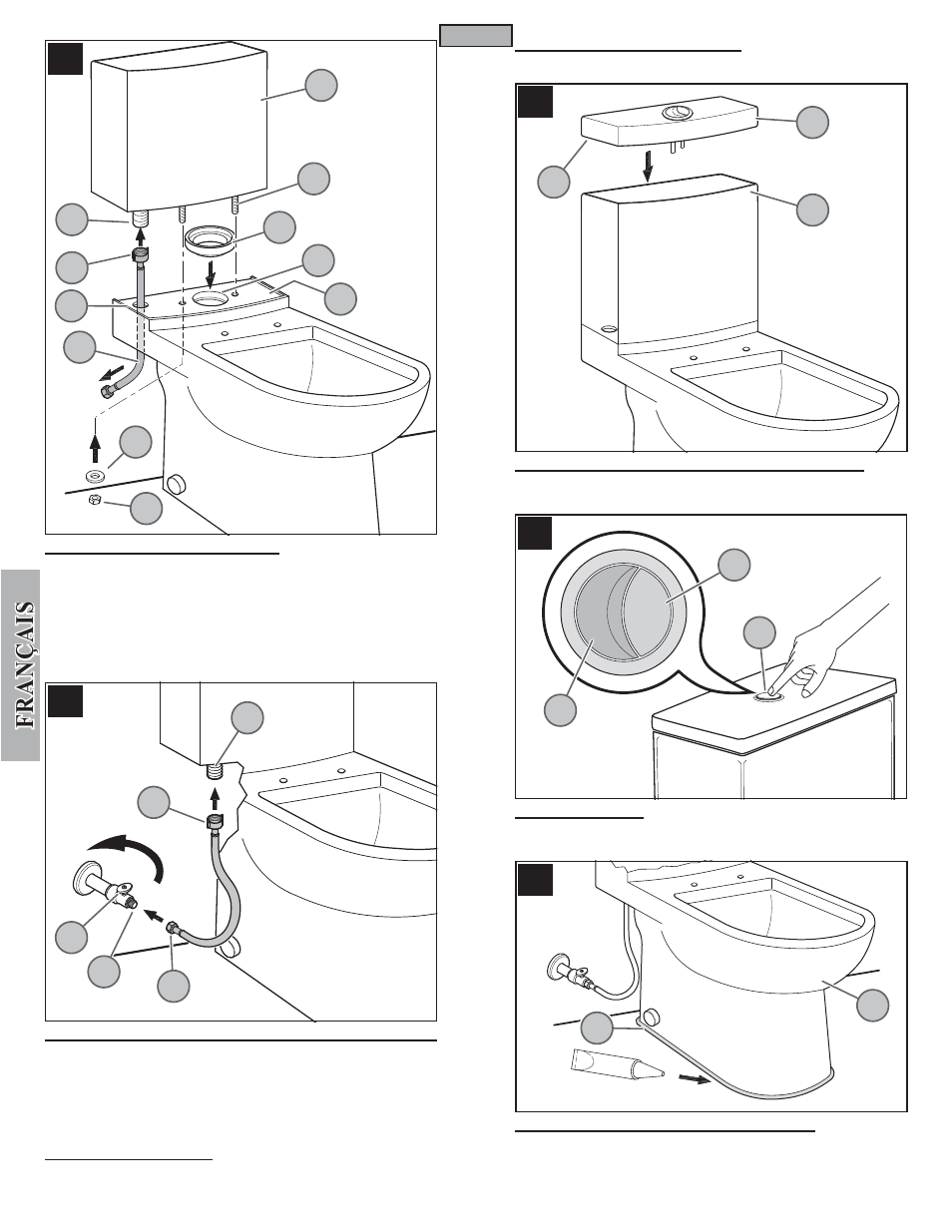 Fr a n fran çç a is ais | Pfister VTP-E10W User Manual | Page 12 / 14