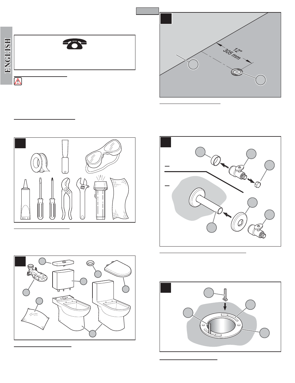 En g l is h english | Pfister VTP-E10W User Manual | Page 2 / 14