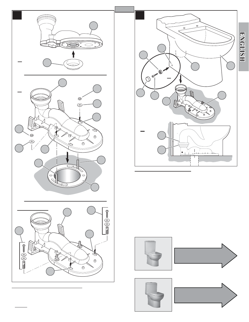 En g l is h english, Ab c | Pfister VTP-E10W User Manual | Page 3 / 14