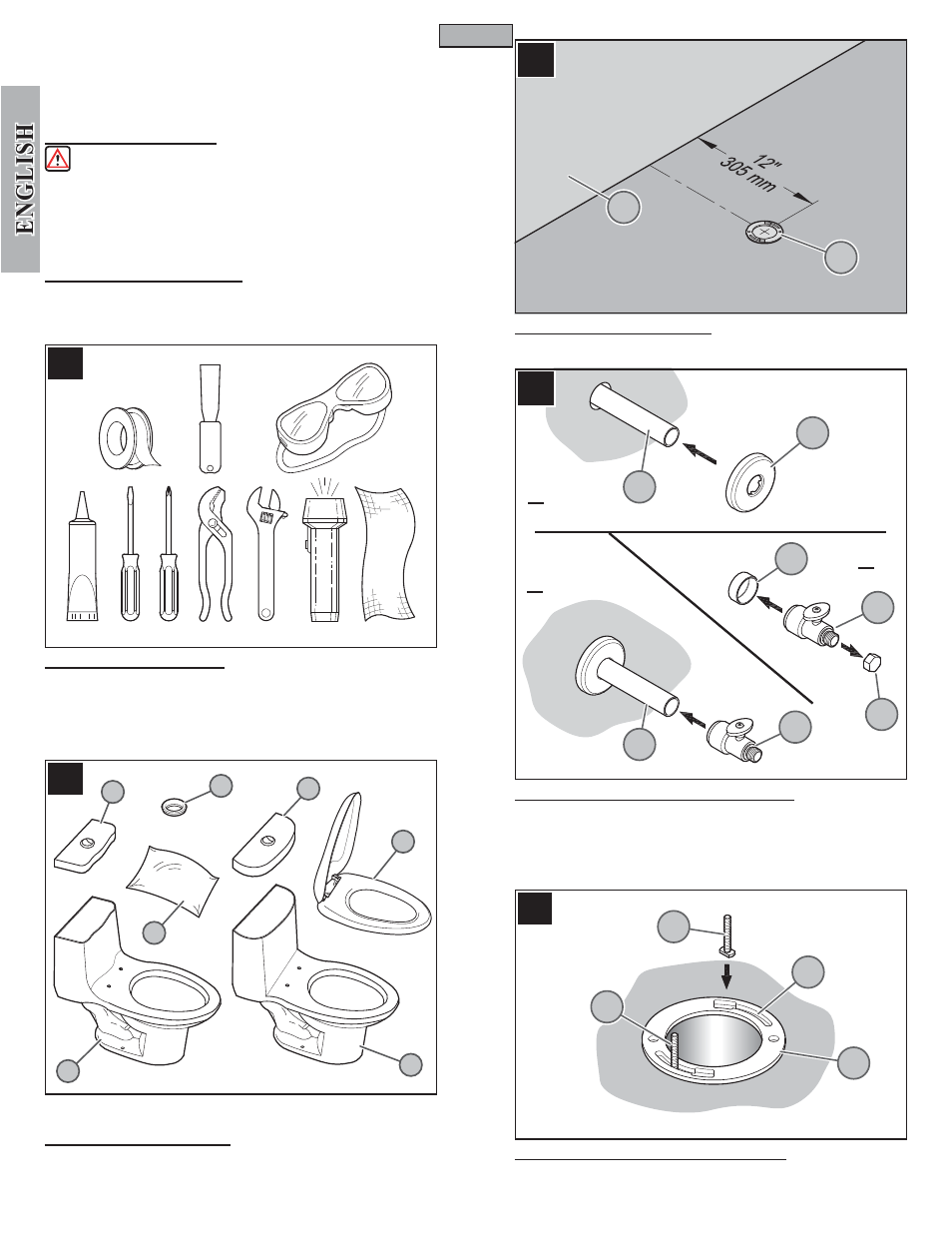 En g l is h english, Ac b | Pfister VTP-E40W User Manual | Page 2 / 14