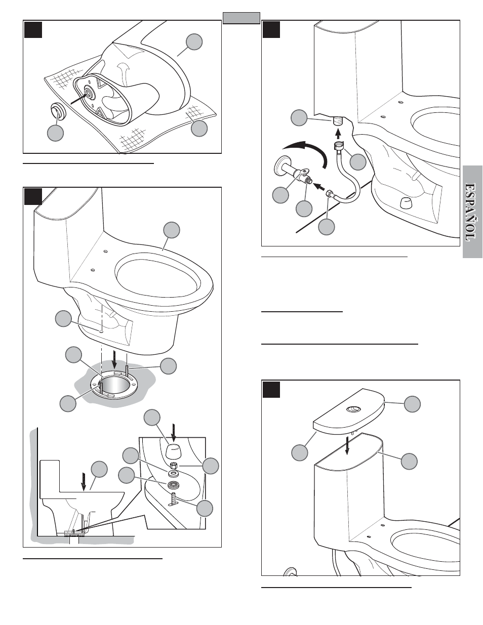 Es pa esp a ññ o l ol | Pfister VTP-E40W User Manual | Page 7 / 14
