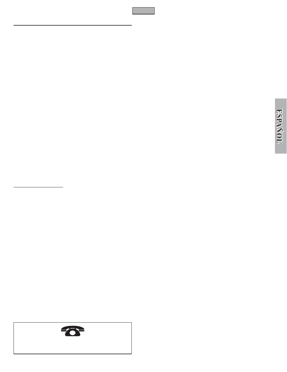 Es pa esp a ññ o l ol | Pfister VTP-E40W User Manual | Page 9 / 14
