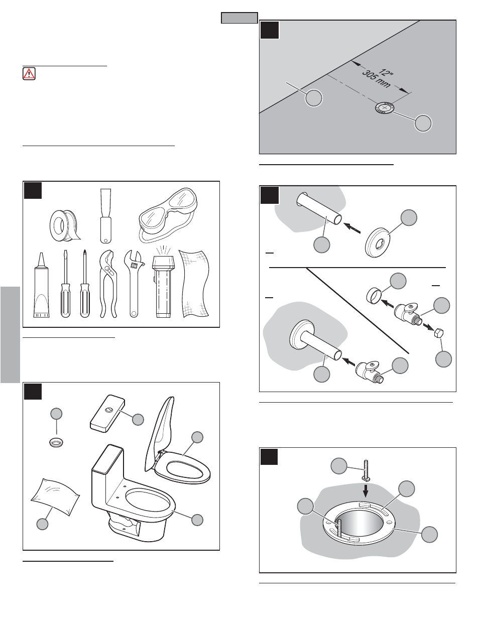 Fr a n fran çç a is ais, Ba c | Pfister VTP-E30W User Manual | Page 10 / 14