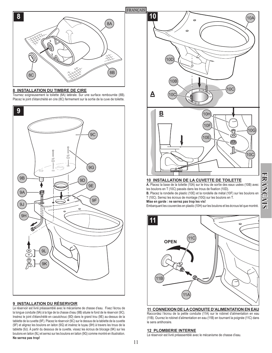 Pfister VTP-E21W User Manual | Page 11 / 14