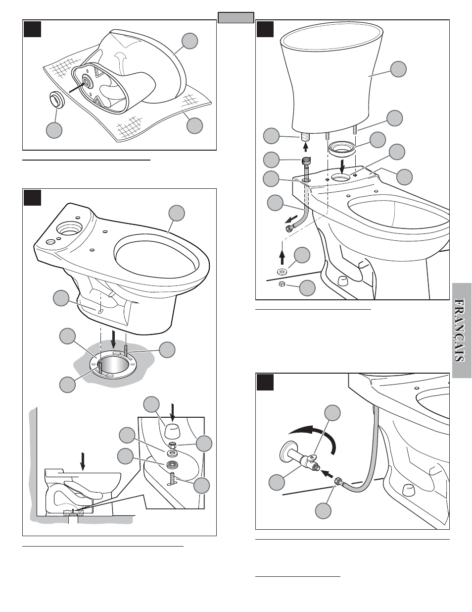 Fr a n fran çç a is ais | Pfister VTP-E31W User Manual | Page 11 / 14