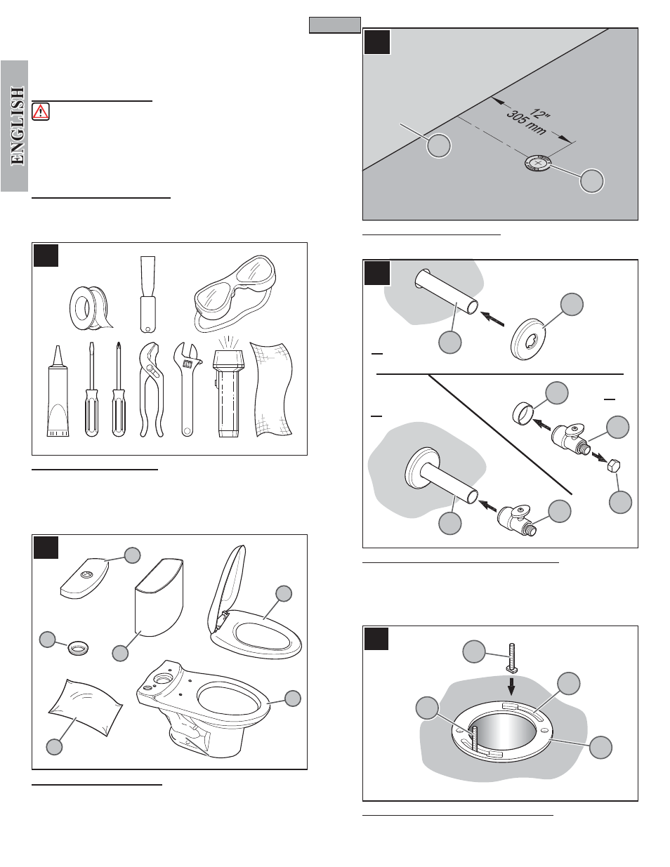 En g l is h english, Ac b | Pfister VTP-E31W User Manual | Page 2 / 14