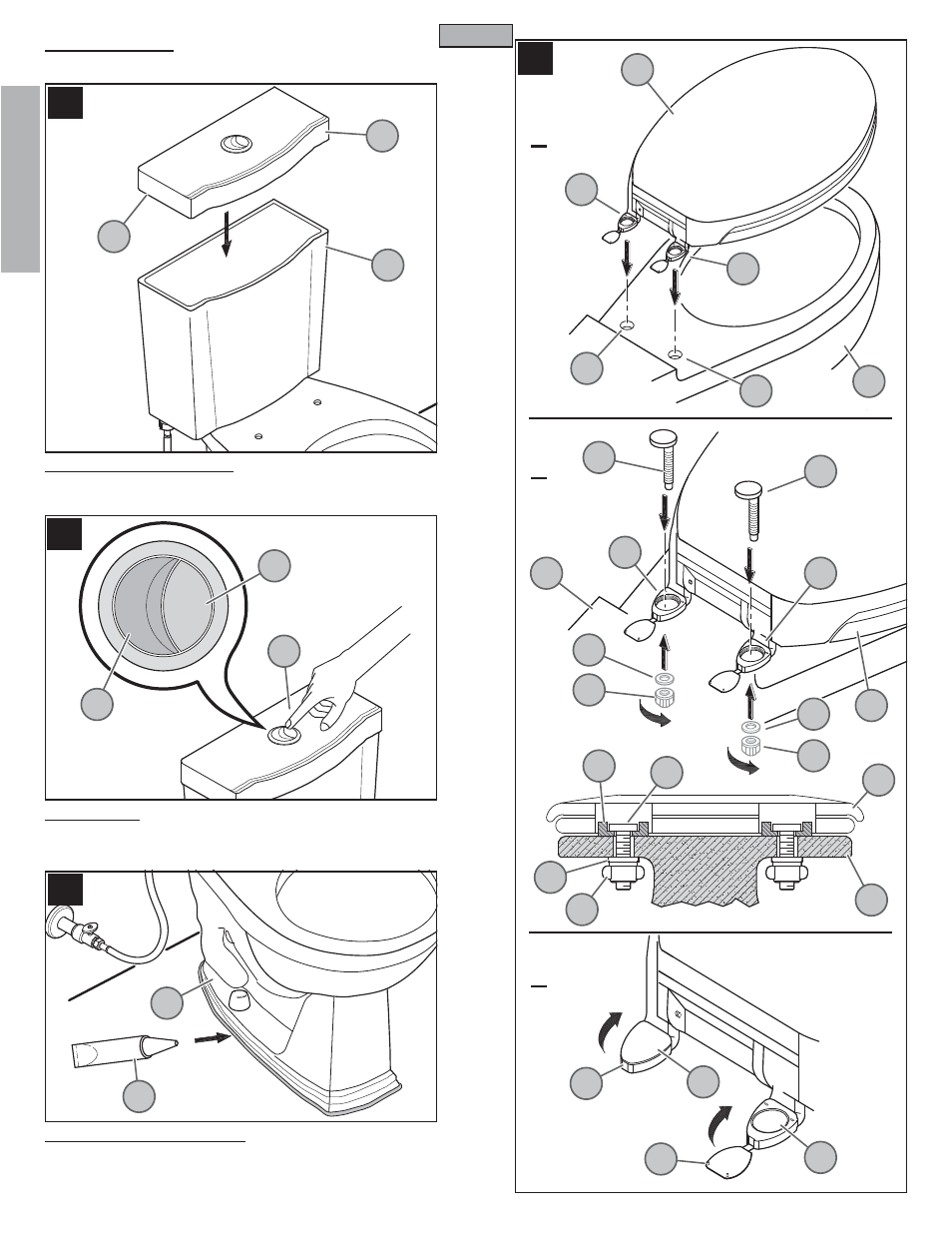 En g l is h english, Ab c | Pfister VTP-E41W User Manual | Page 4 / 14