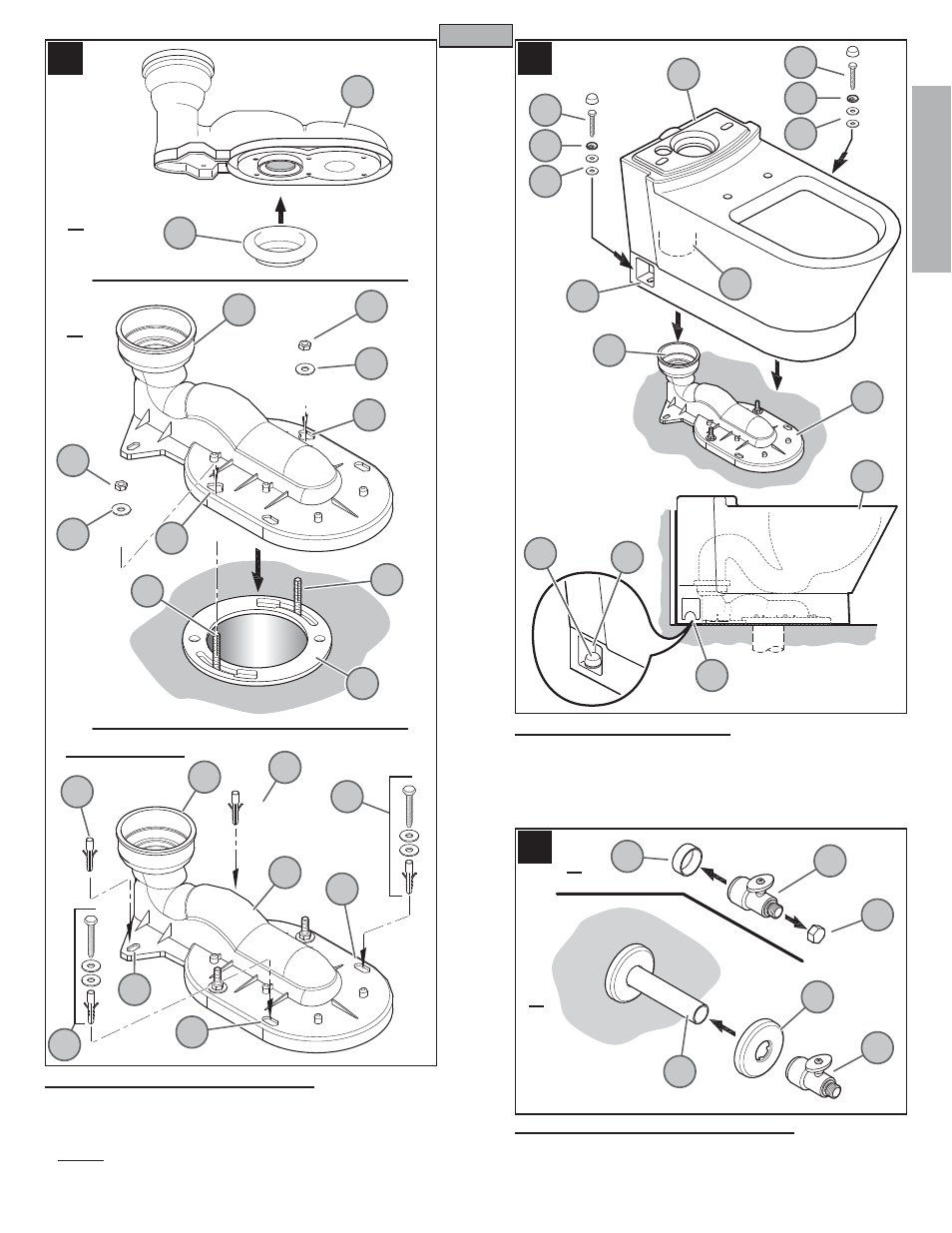 En g l is h english, Ab c | Pfister VTP-E51W User Manual | Page 3 / 14