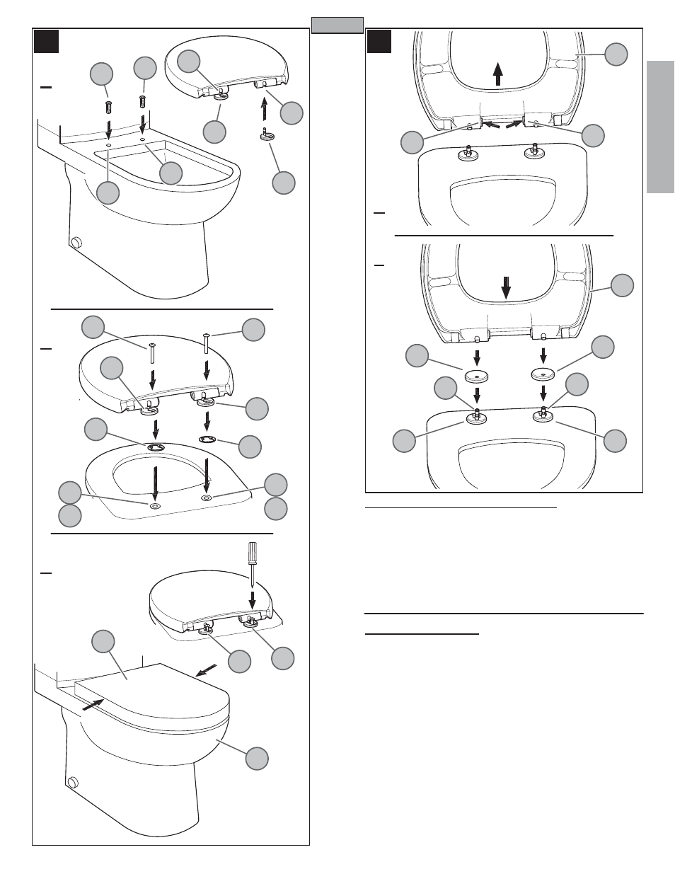 En g l is h english, Ad e b c | Pfister VTP-E51W User Manual | Page 5 / 14