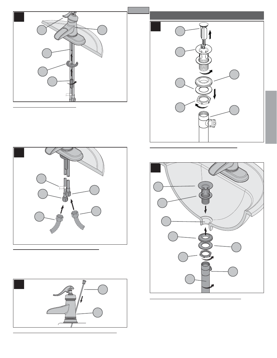 Es p a esp a ññ o l ol | Pfister GT42-YP0Y User Manual | Page 7 / 14