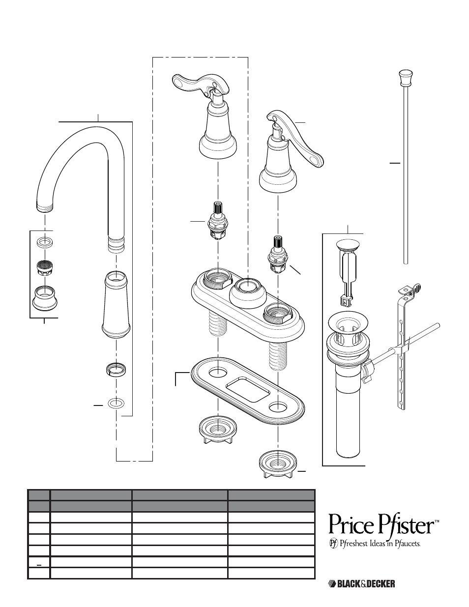 Pfister GT43-YP0Y User Manual | Page 14 / 14