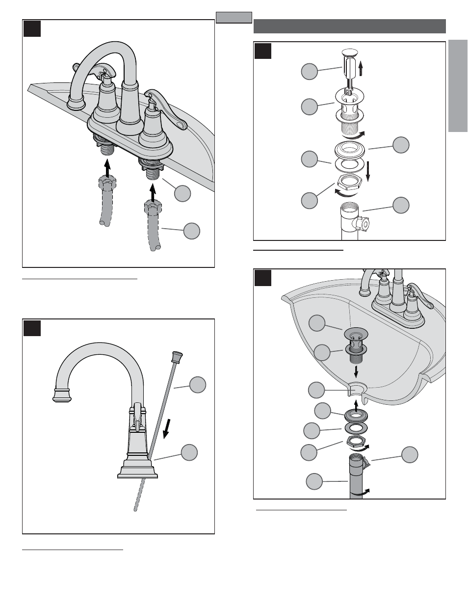 En g l is h english | Pfister GT43-YP0Y User Manual | Page 3 / 14