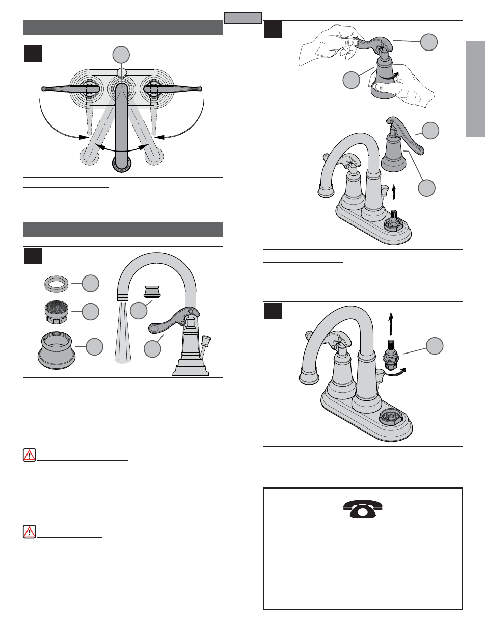 En g l is h english | Pfister GT43-YP0Y User Manual | Page 5 / 14
