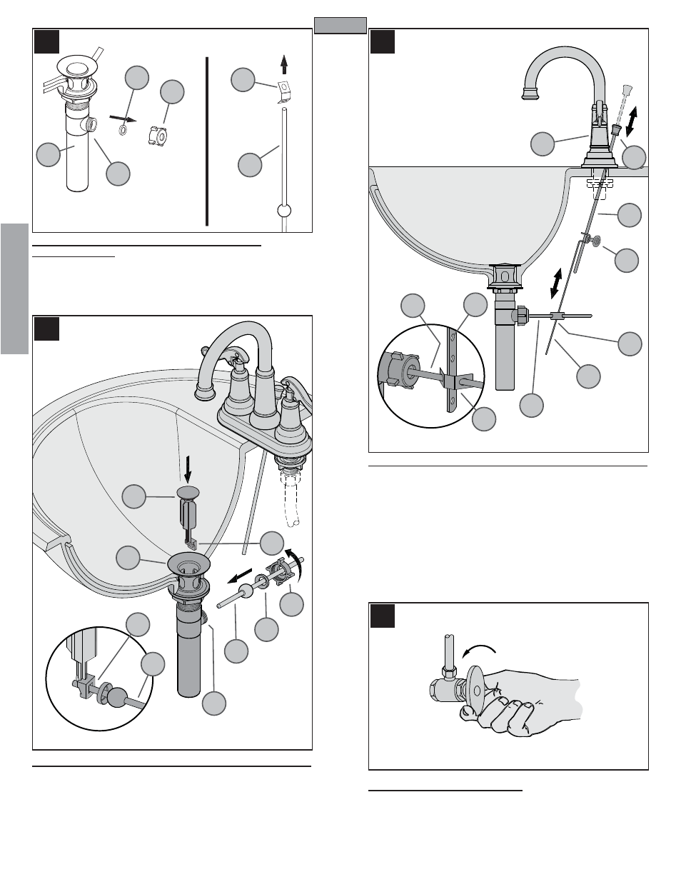 Es p a esp a ññ o l ol | Pfister GT43-YP0Y User Manual | Page 8 / 14