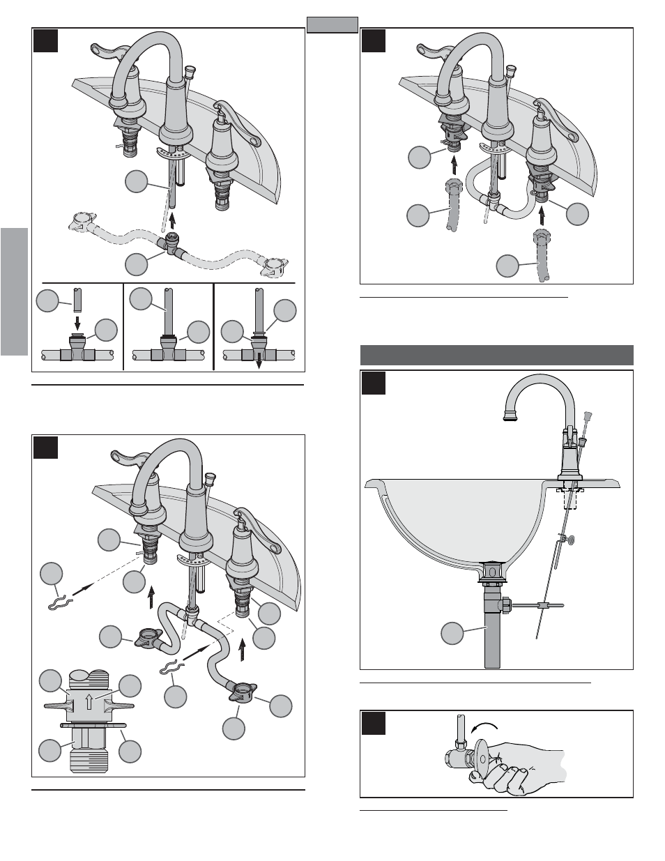 Es p a esp a ññ o l ol | Pfister GT49-YP0Y User Manual | Page 8 / 14