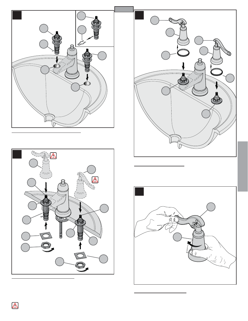 Fr a n fran çç a is ais | Pfister GT49-YP1Y User Manual | Page 11 / 14