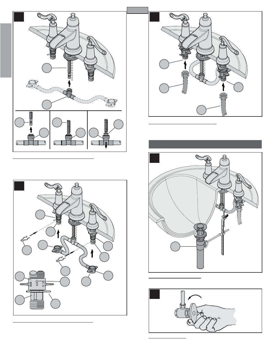 En g l is h english | Pfister GT49-YP1Y User Manual | Page 4 / 14