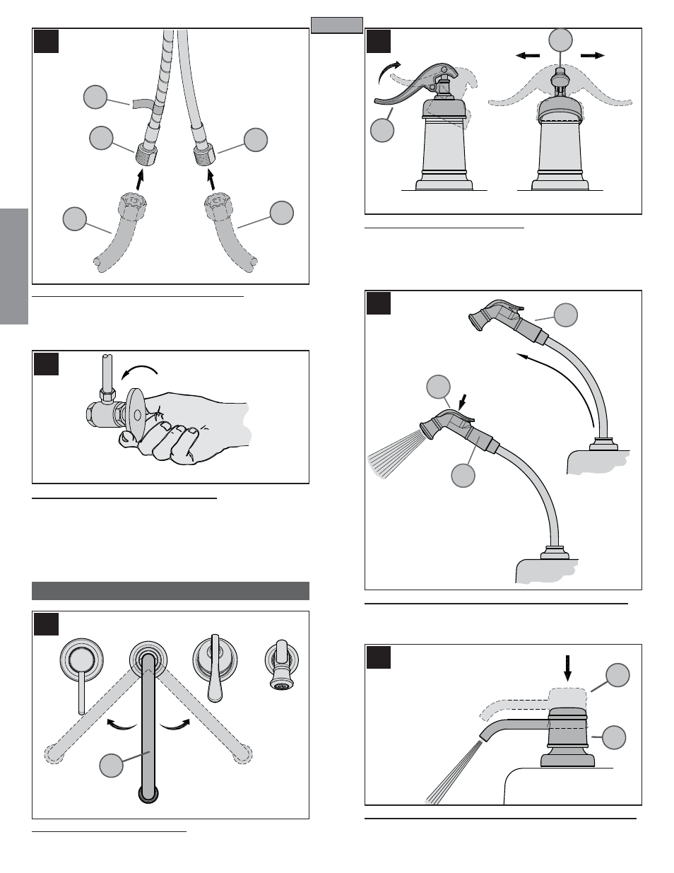 Es p a esp a ññ o l ol | Pfister GT26-4YPY User Manual | Page 10 / 17