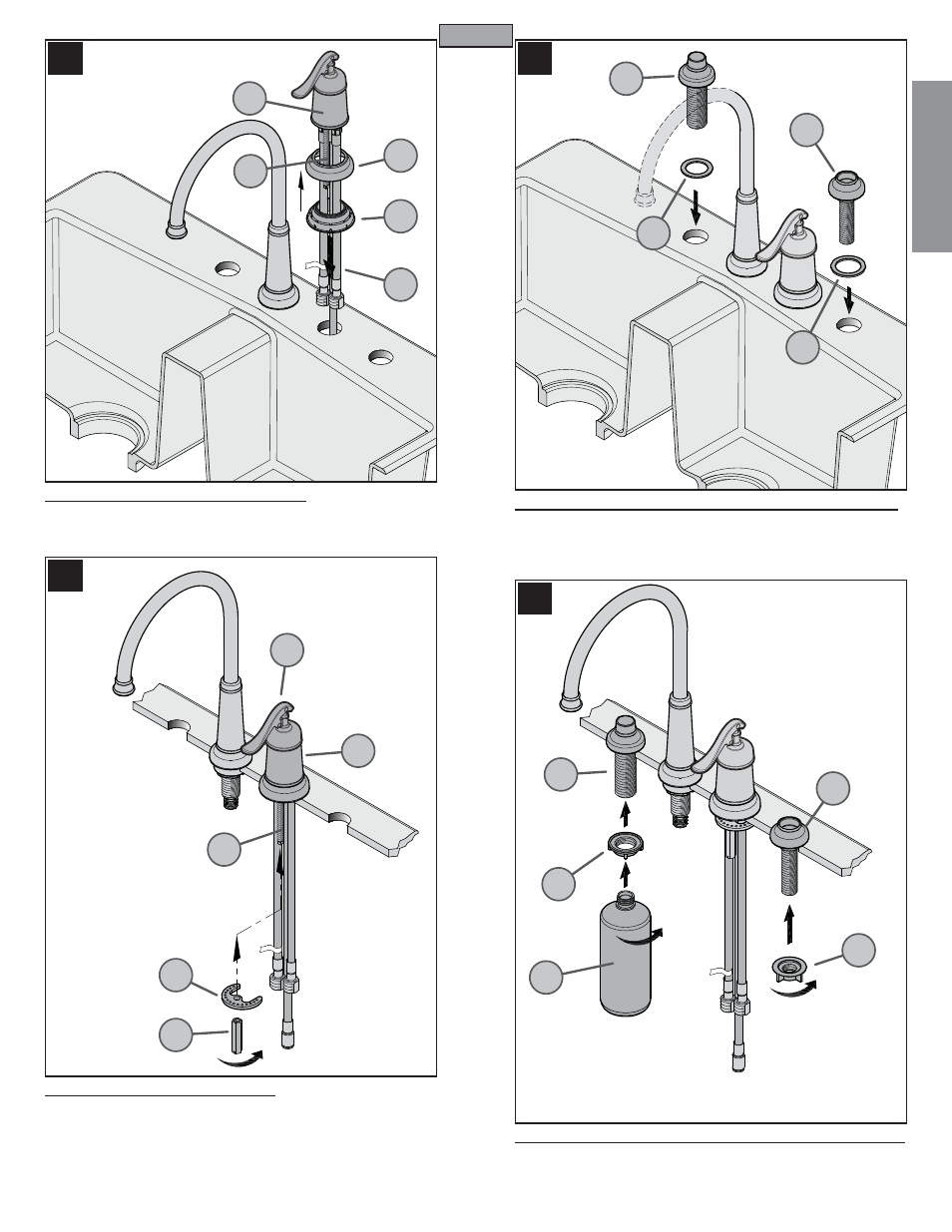 En g l is h english | Pfister GT26-4YPY User Manual | Page 3 / 17