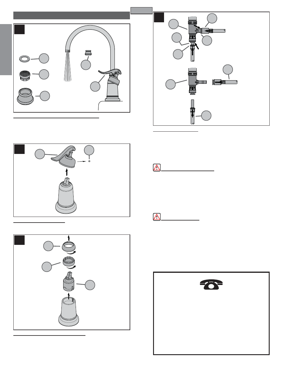 En g l is h english | Pfister GT26-4YPY User Manual | Page 6 / 17