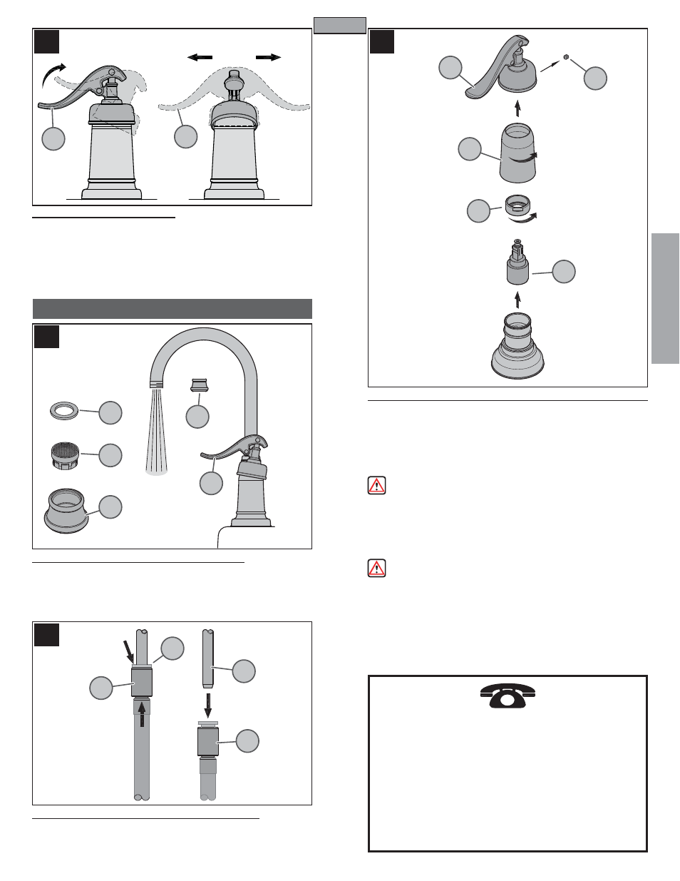 Es p a esp a ññ o l ol, Mantenimiento y cuidado | Pfister GT72-YP2Y User Manual | Page 7 / 12