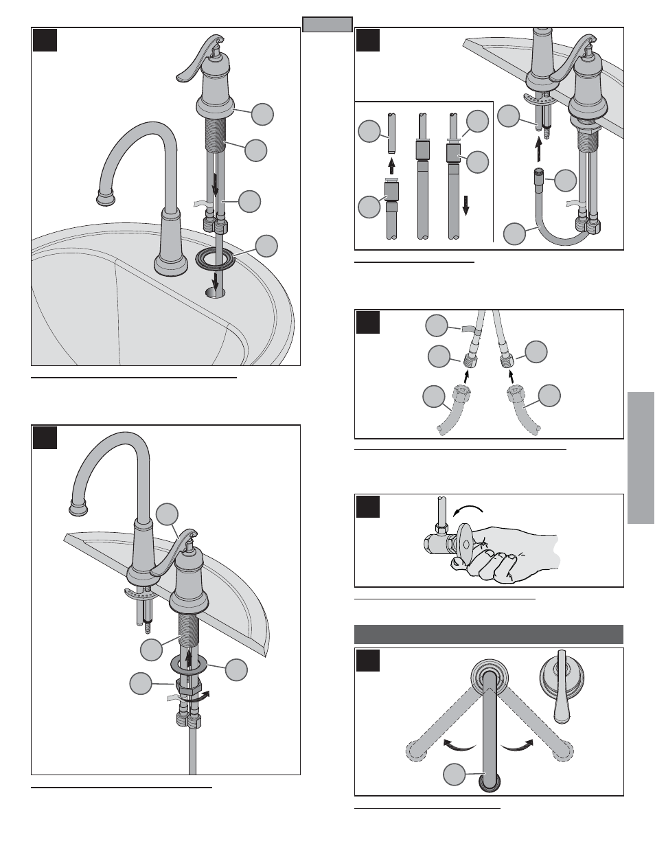 Fr a n fran çç a is ais | Pfister GT72-YP2Y User Manual | Page 9 / 12