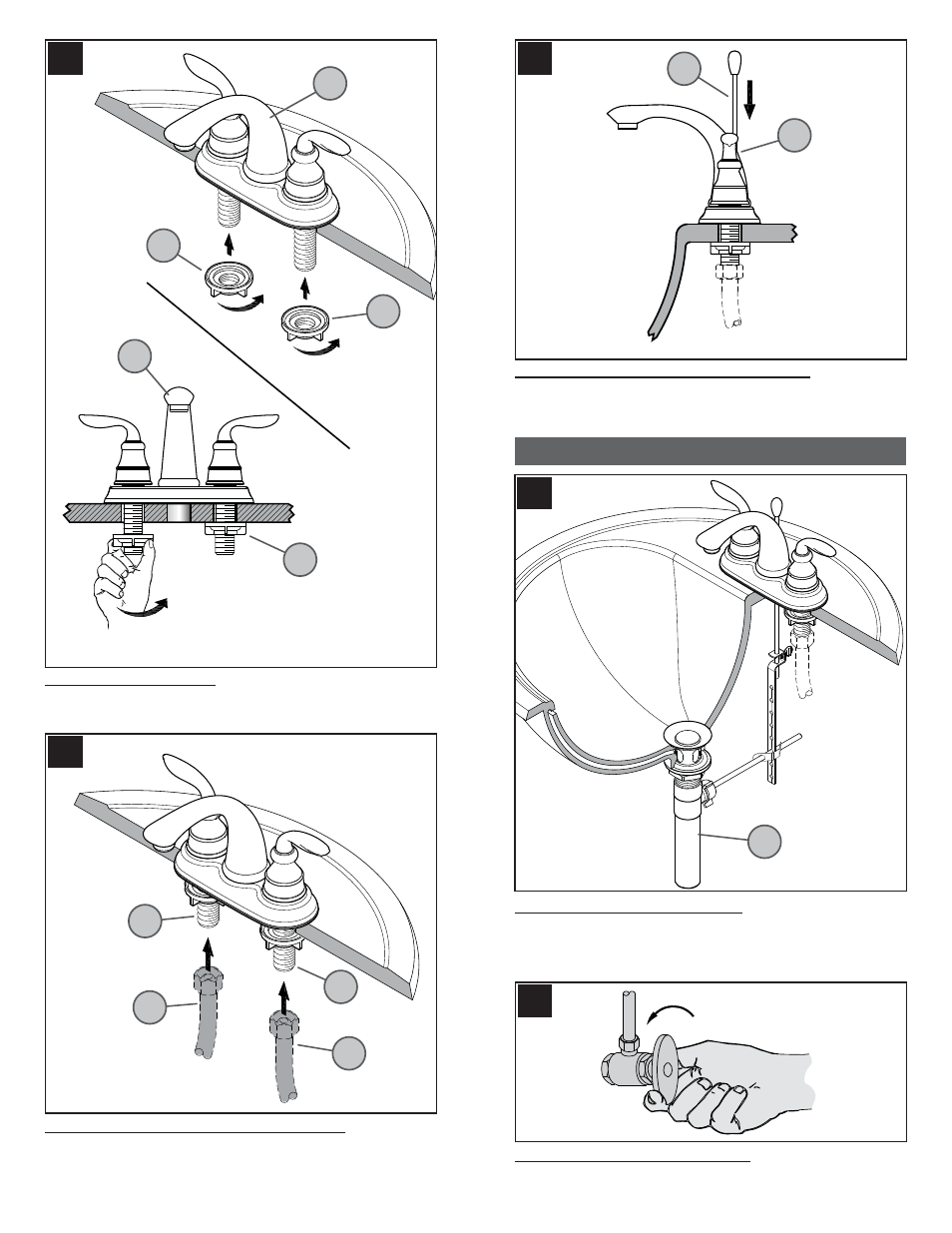 Installation du corps de bonde | Pfister GT48-CB0Y User Manual | Page 9 / 12