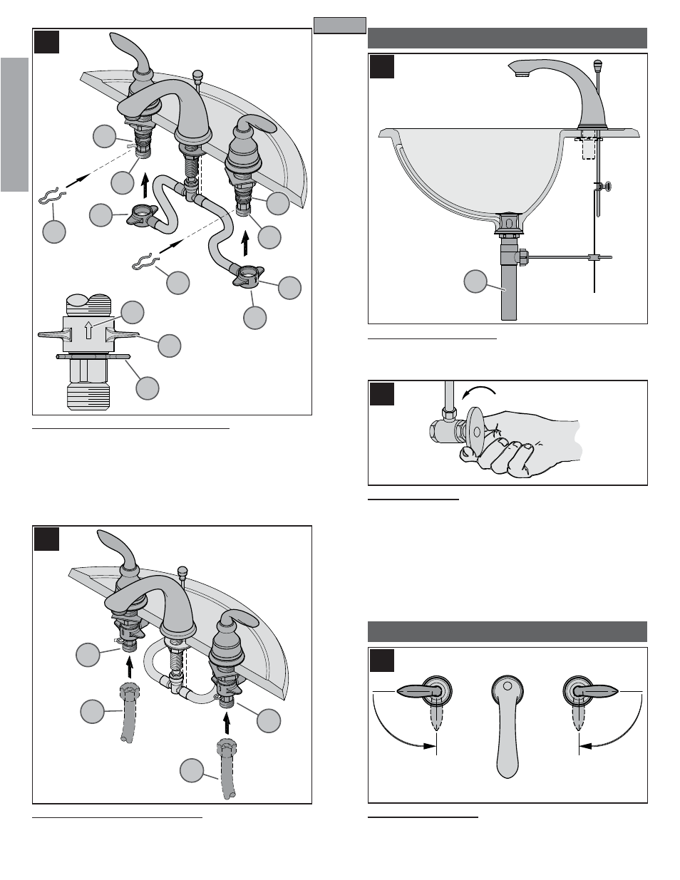 En g l is h english | Pfister GT49-CB0Y User Manual | Page 4 / 14