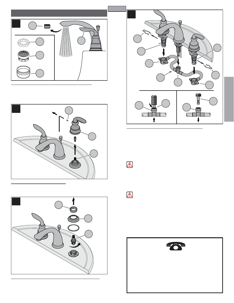 Es p a esp a ññ o l ol, Mantenimiento y cuidado | Pfister GT49-CB0Y User Manual | Page 9 / 14