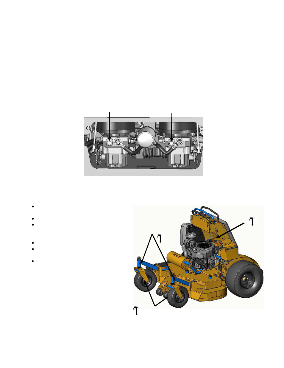 7 bleeding air from the hydraulic system, 8 how to move the mower if the engine won’t start, 9 lubrication | Wright Serial 54956 and higher User Manual | Page 26 / 44