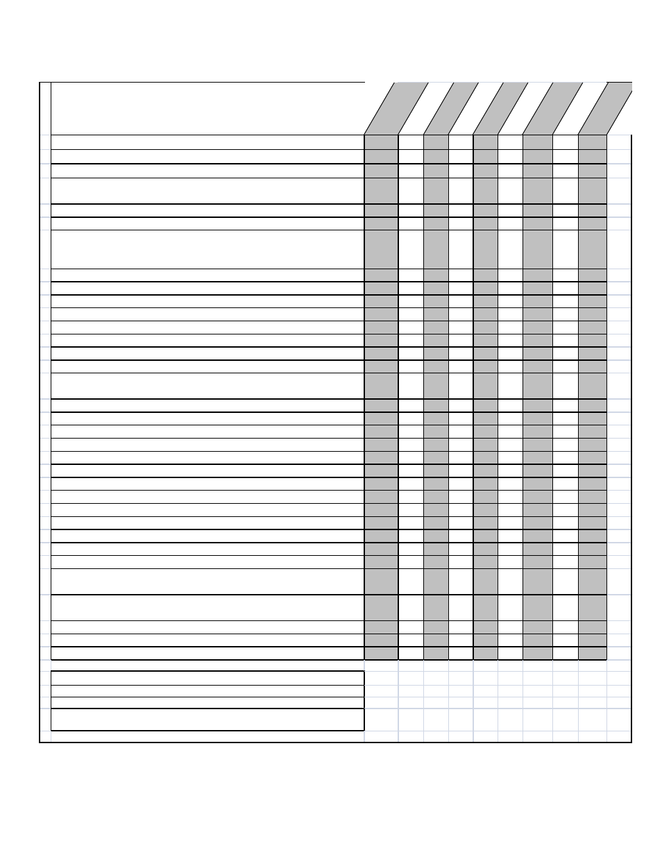Maintenance interval chart | Wright Serial #49705 and Higher User Manual | Page 19 / 28