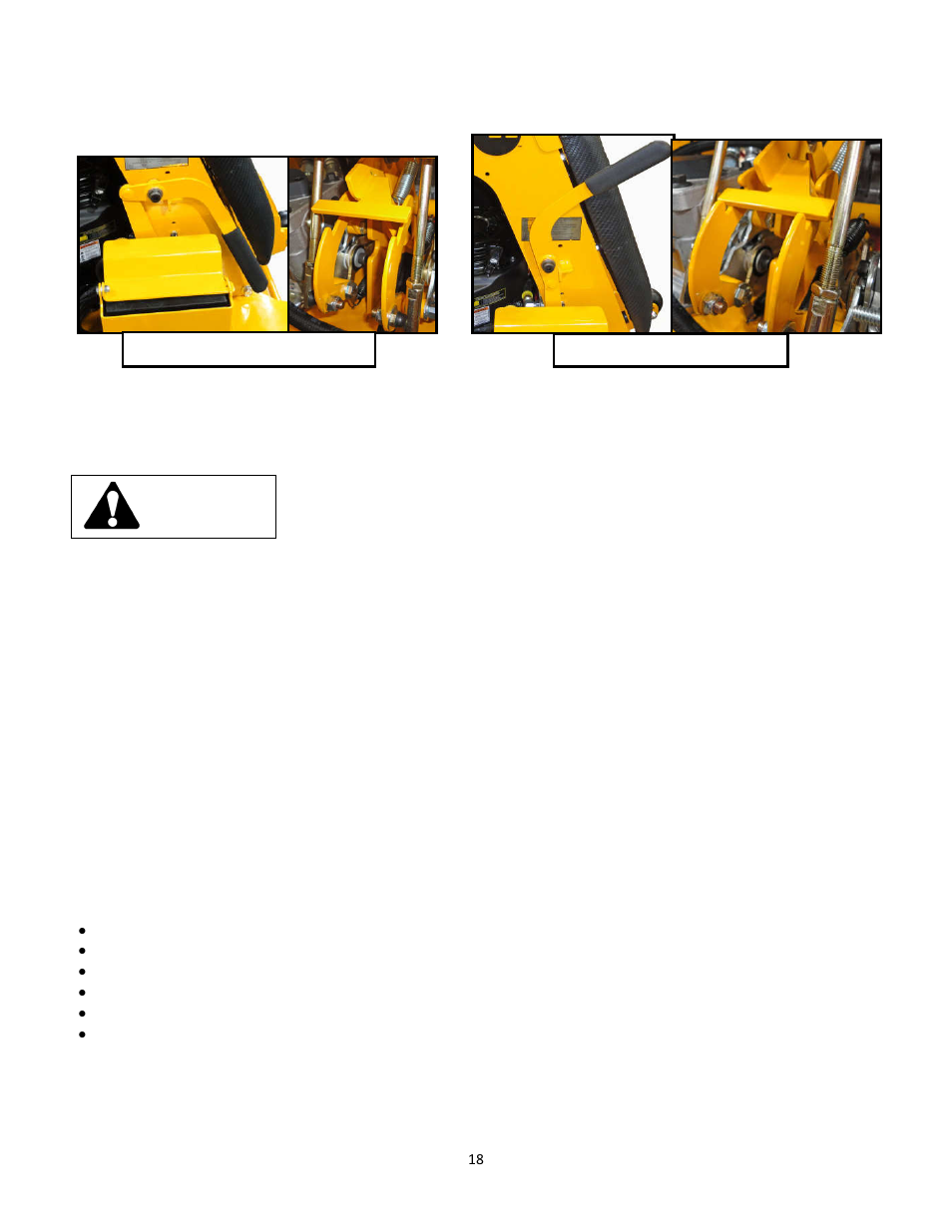 6 brake interlock system, 5 operating instructions, 1 inspect mower before each use | 2 how to start the mower, Warning | Wright Serial 54956 and higher User Manual | Page 18 / 40