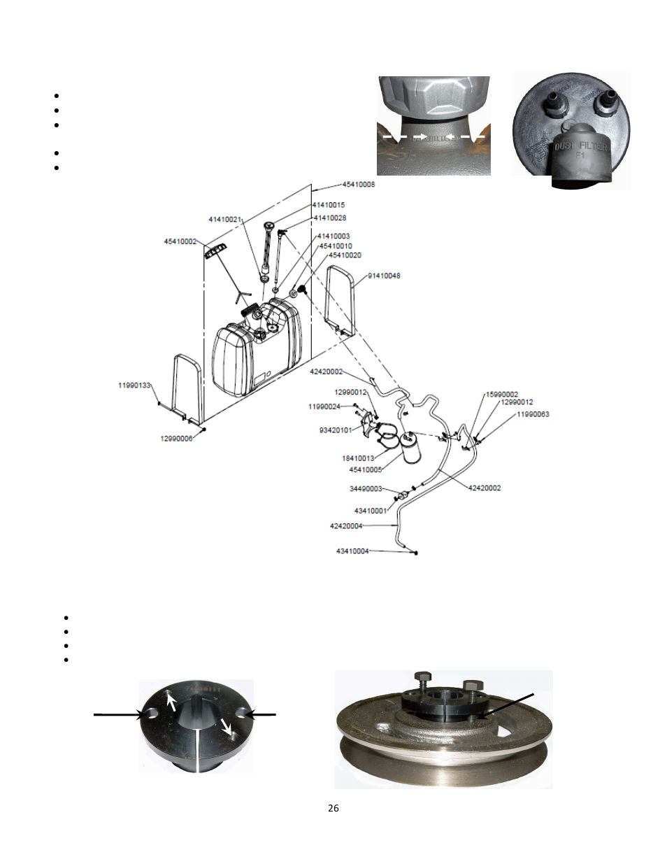 10 fuel evaporation system, 11 spindle and drive pulley split hub r&r | Wright Serial 54956 and higher User Manual | Page 26 / 40