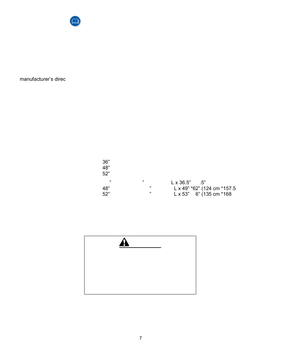 1 introduction, 1 technical data, Warning | Wright Serial # 69788 and Higher User Manual | Page 7 / 40