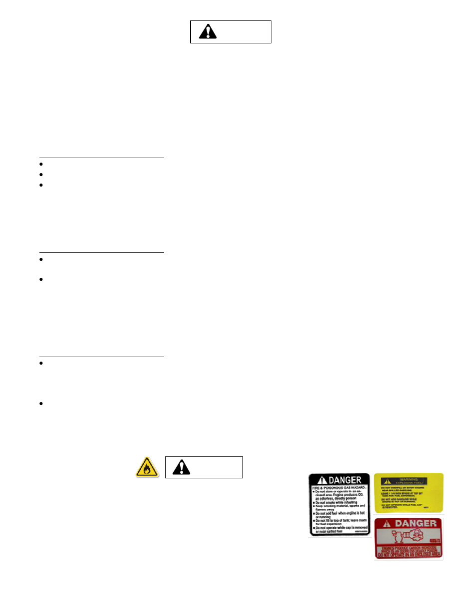 17 operation on slopes, 18 fuel safety | Wright Serial # 63495 and higher User Manual | Page 12 / 40