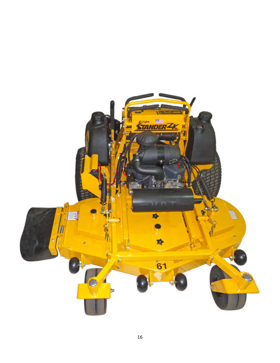 4 machine description & overview | Wright Serial # 55138 and higher User Manual | Page 16 / 40