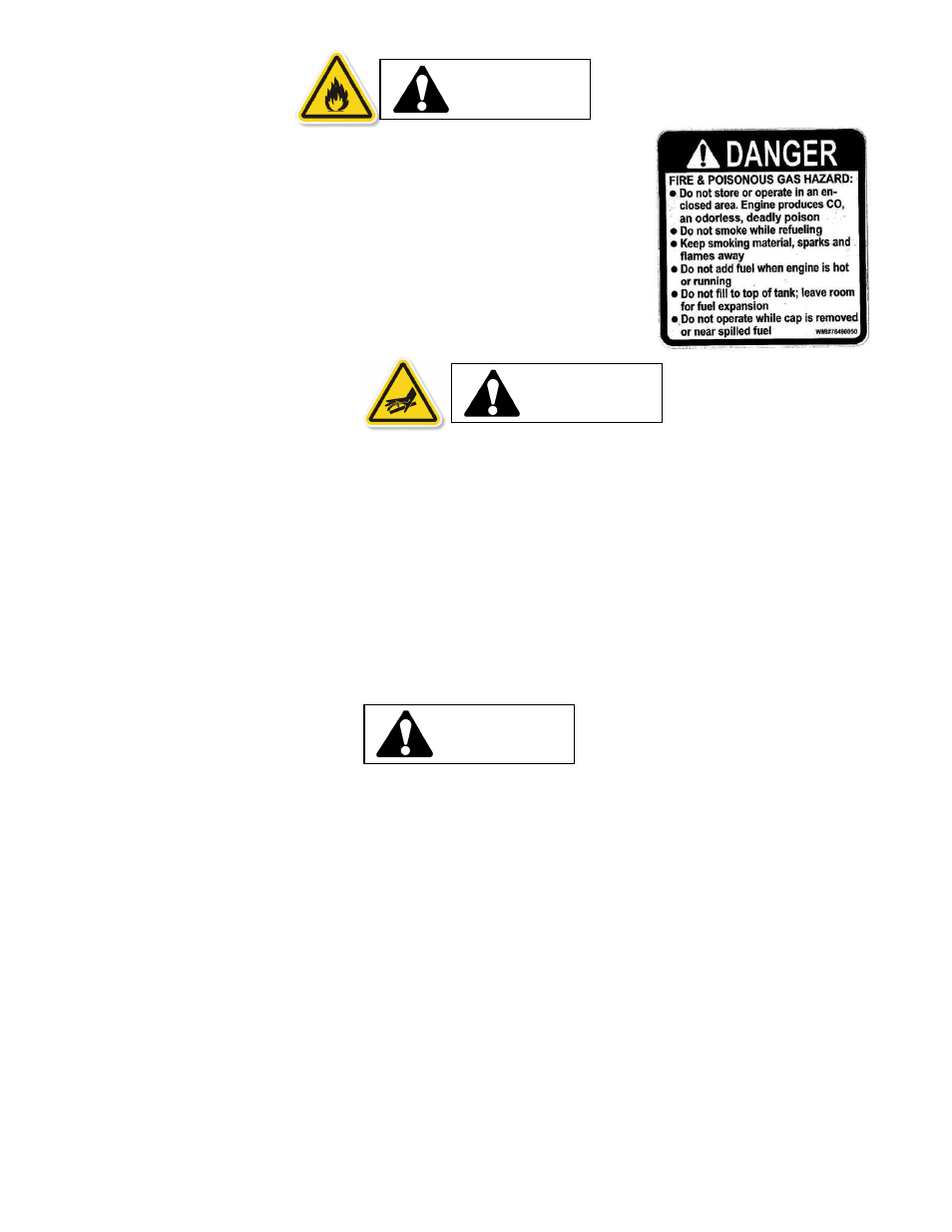 16 fuel safety, 17 hydraulic safety, 18 using a spark arrester | 19 replacement parts | Wright Serial #55142 and higher User Manual | Page 12 / 44