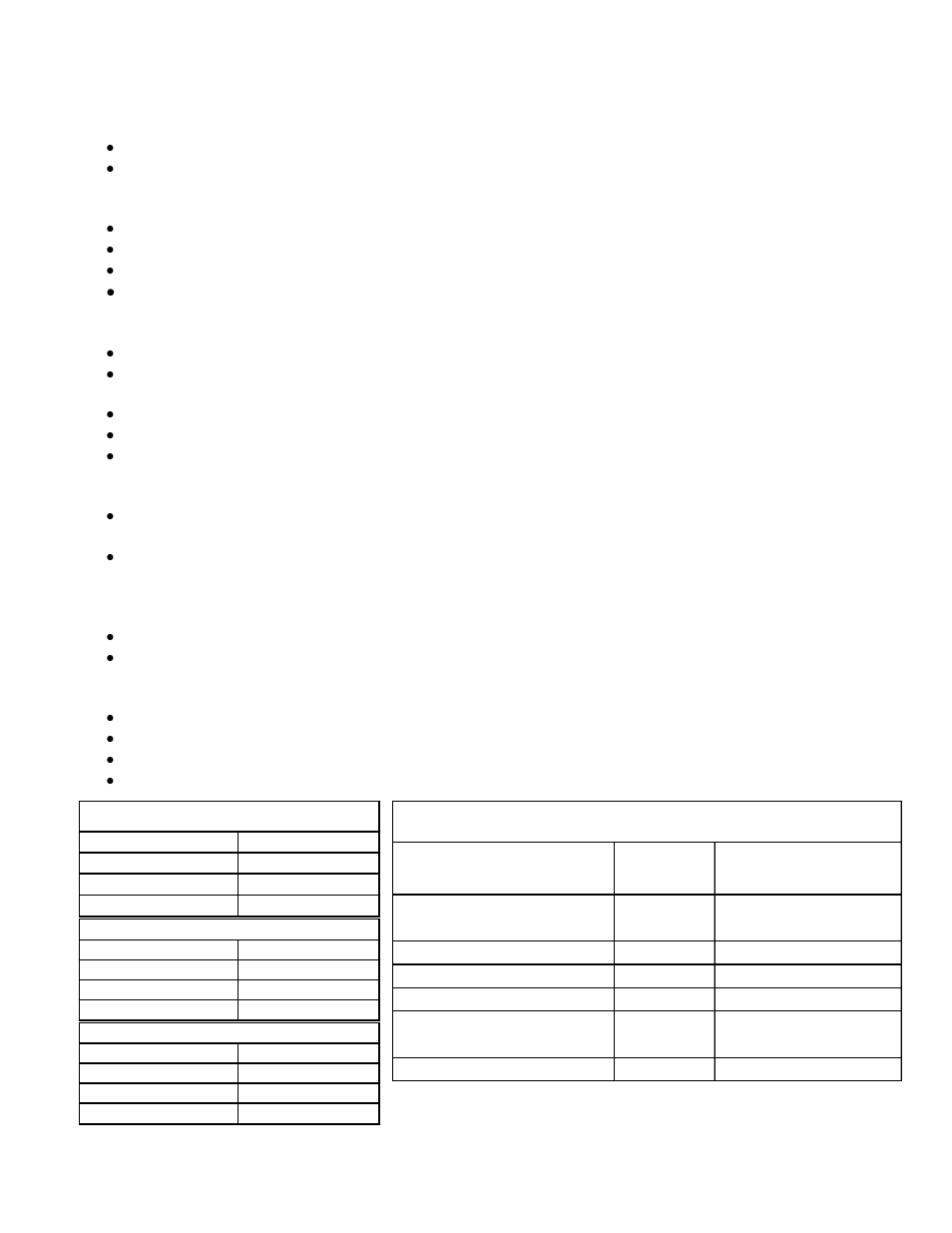 Mmz torque specifications 3 specifications, Engine, Electrical system | Fuel system, Safety interlock system, Drive system, Hydro oil system | Wright Serial #55142 and higher User Manual | Page 14 / 44