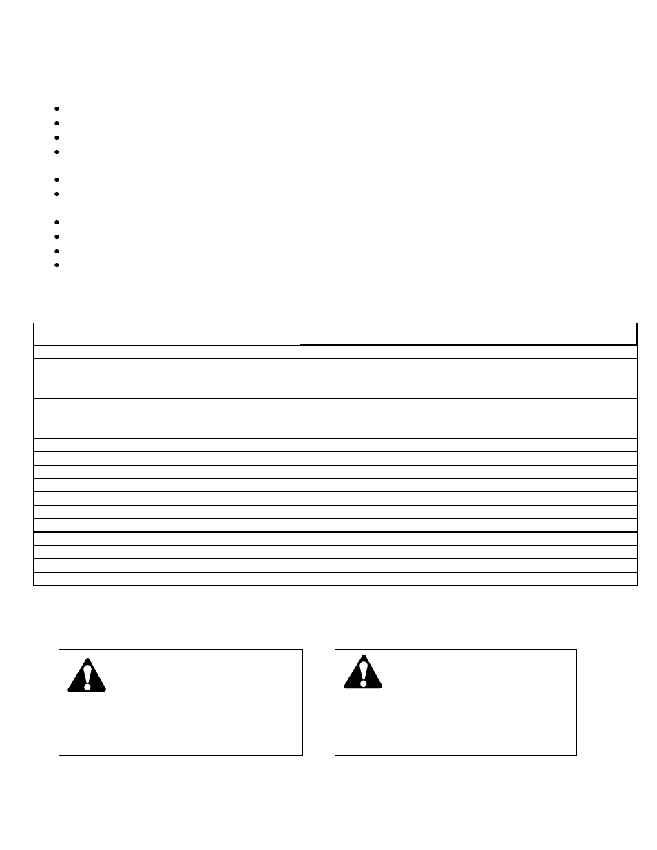 2 general safety rules, 1 do’s and don’ts, 2 warnings | Warning, Caution | Wright Serial #55142 and higher User Manual | Page 7 / 44