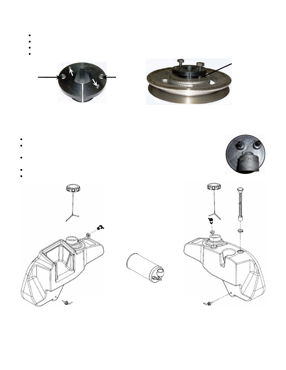 14 spindle and drive pulley split hub r&r, 15 fuel evaporation system | Wright Serial #62995 and higher User Manual | Page 31 / 48