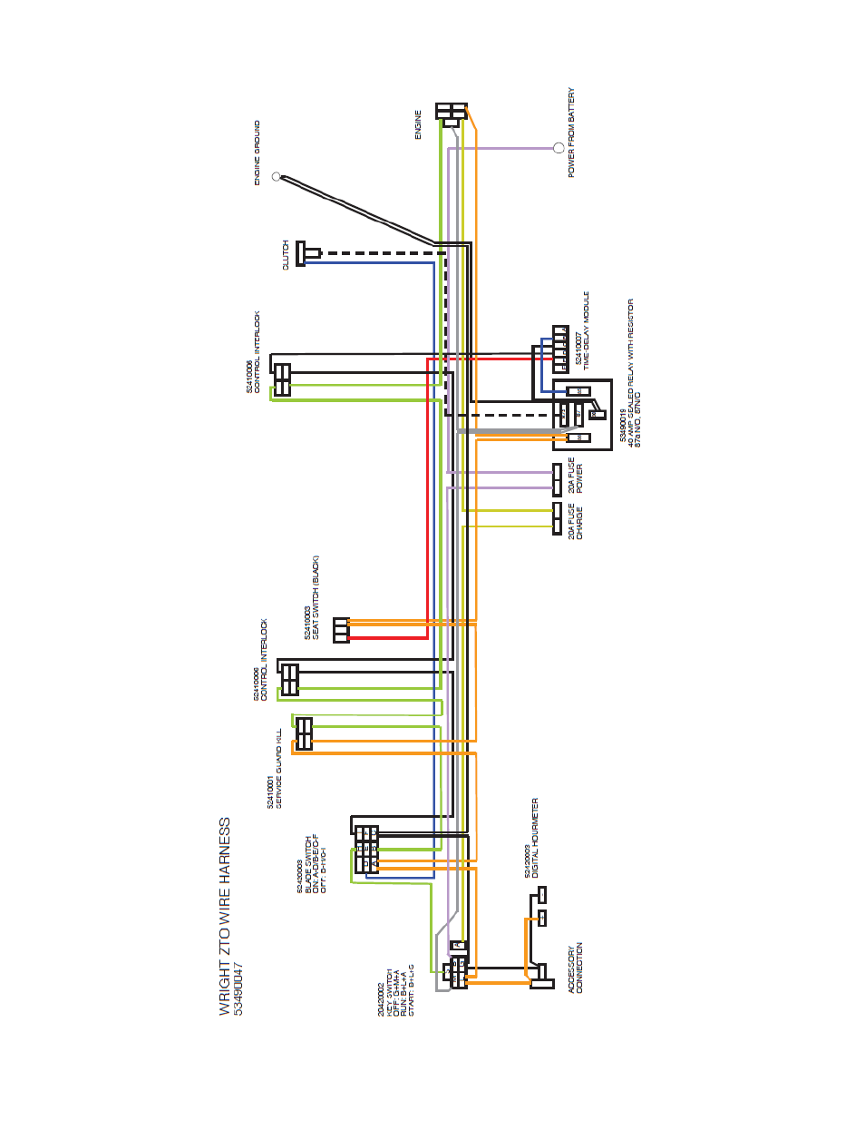 7 electrical schematic | Wright Serial #62995 and higher User Manual | Page 34 / 48