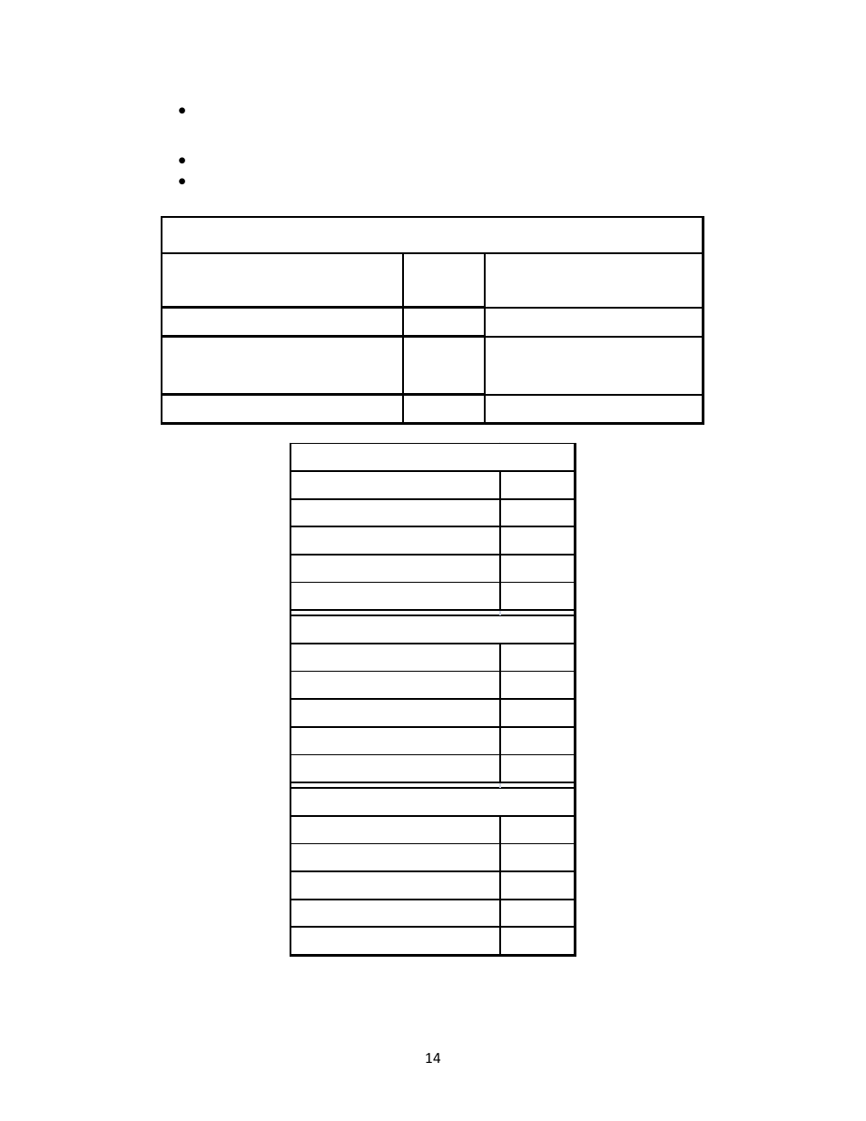 Torque specifications | Wright Serial 54956 and higher User Manual | Page 14 / 36