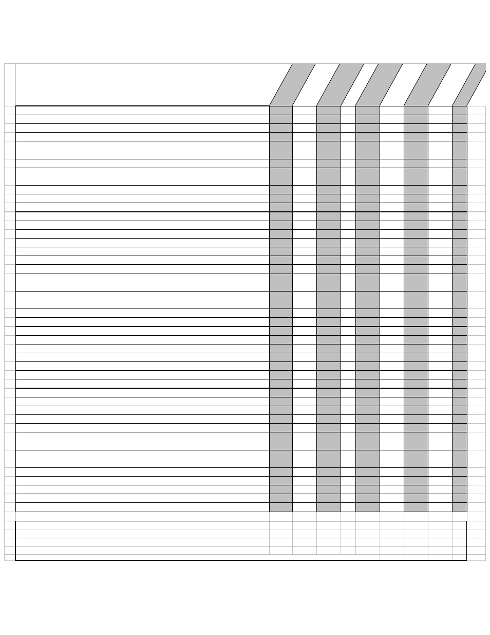 Maintenance interval chart, Maintenance item | Wright Serial # 27543 and Higher User Manual | Page 17 / 20